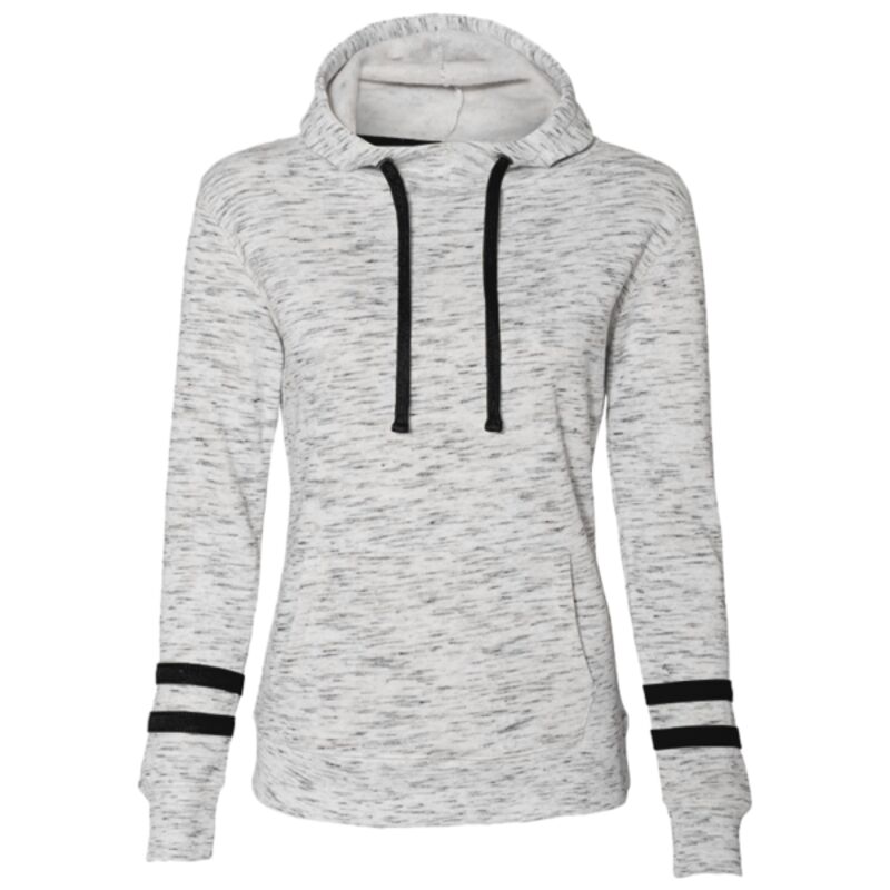 Ladies' Melange Scuba Neck Sweatshirt Thumbnail