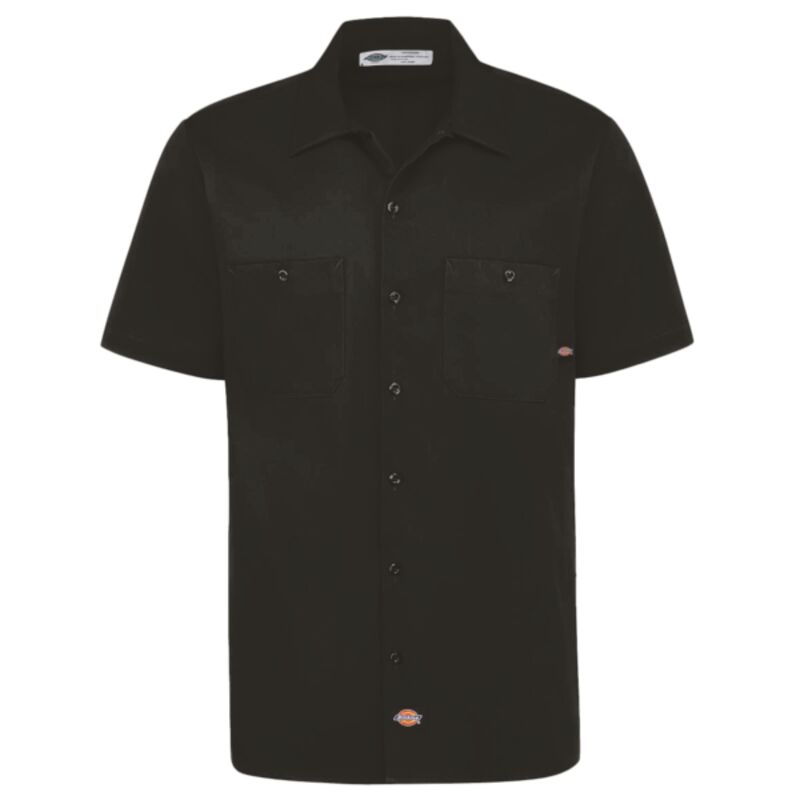 Industrial Short Sleeve Cotton Work Shirt Thumbnail