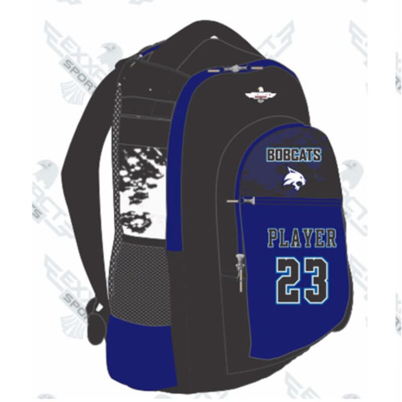 Wilmington Bobcats Sublimated Backpack Thumbnail