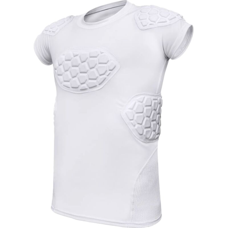 Elite 6-Pad Men's Padded Football Shirt with Chest, Shoulder, Ribs & Spine Protection (Adult) Thumbnail
