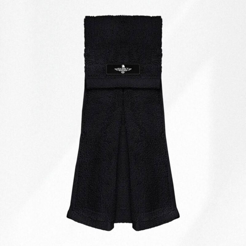 Football Towel with Hook & Loop Fastener, to Clean Hands, Visor and Gloves Thumbnail