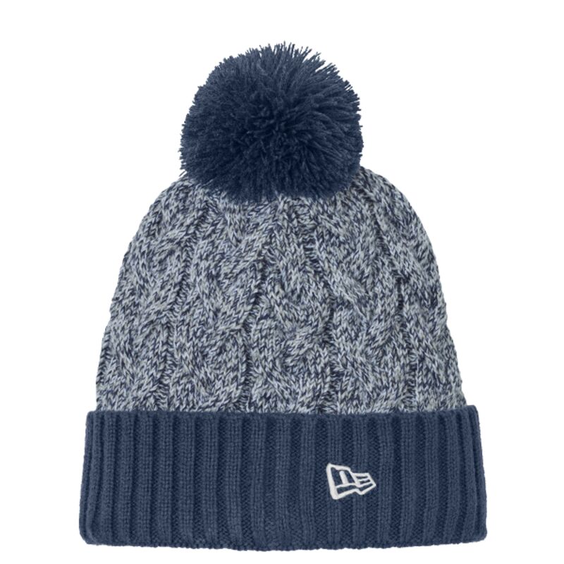 Marled Knit Pom Beanie Thumbnail